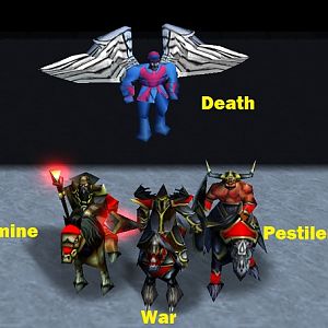the 4 Horsemen of Apocalypse