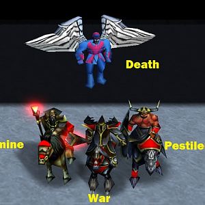 the 4 Horsemen of Apocalypse