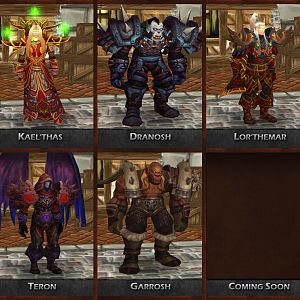 Current Horde Heroes - Project Looks