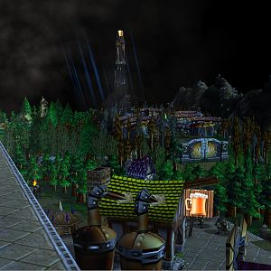 The eye at a long distance