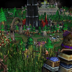 A nice view from the dwarf's Farms