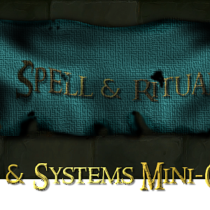 Spells & Systems Mini-Contests (Spell - Ritual) Header Logo [Hosted in Triggers & Scripts section]