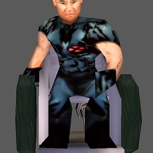 professor x (I must work on his head)