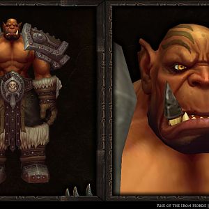 Draenor Orcish Warrior - Experimental WIP #1