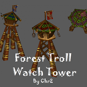 Forest Troll Watch Tower