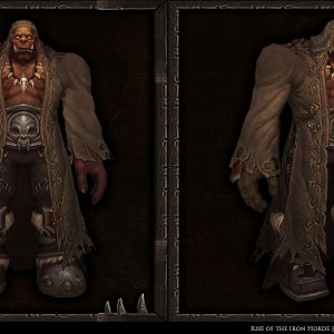 Garrosh Hellscream (Cloak Version - Experimental WIP #2)

Made based off from Warlord of Draenor comic series "Gul'dan and the Stranger".