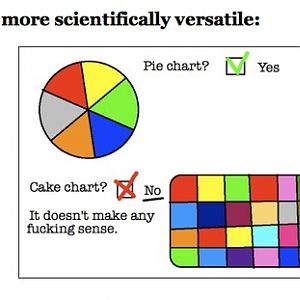 CAKE V PIE pie chart