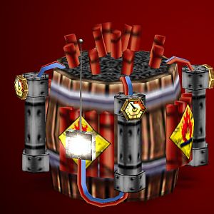 Goblin Demolition Barrel WIP 1