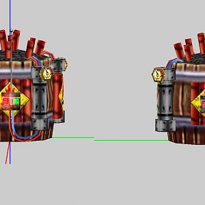 Goblin Demolition Barrel WIP 3

the light that glows red like hero glow (but is not team color) blinks on and off for ever during stand.

the gree
