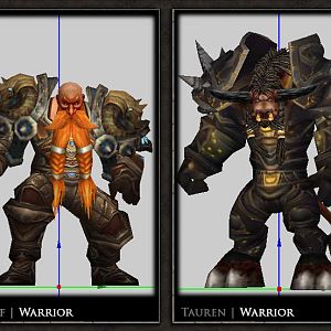 New Current Outfit for Dwarf and Tauren Warrior