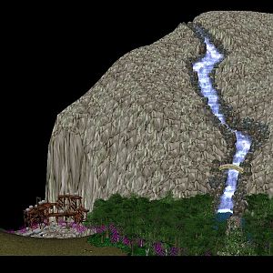 Quary and Waterfall