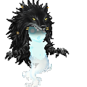 Ancestral Diety-
  Garm'ryr

Garm'ryr was an ancient Wolf spirit, which ruled the land now occupied by the Wolfsbjorn. Garm'ryr takes over one pers