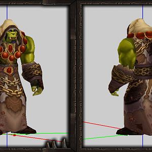 Thrall Lowpoly Recreation for Clash of Legends project
Mesh final size: 124kb.