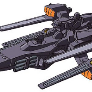 Refitted version of the Drake Class from Gundam SEED.