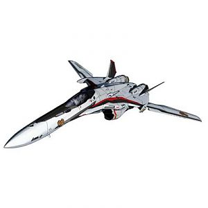 VF-25F Messiah in its fighter form, from Macross Frontier.