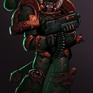 Chaos space marine