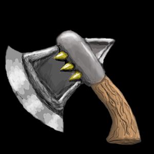 Axe I made with my pen tablet :D