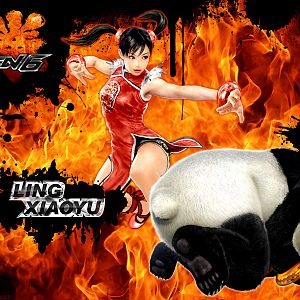 Ling Xiaoyu(<3) & Panda :3