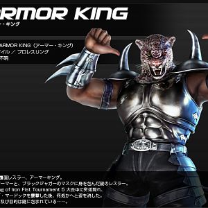 Armor King makes his come-back in Tekken 6!