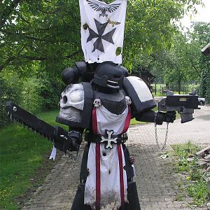 Holy warrior of Terra II by kaaskop.
