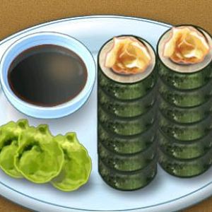 Sushi tower

Note:this is a picture from cooking academy