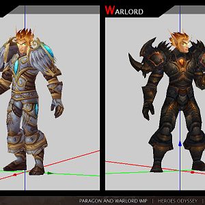 Advance Rebirth Class: Paragon and Warlord base WIP