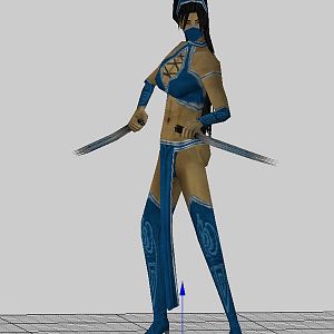 Kitana requested by my mate Andrew, animations are based on the Skills of his Project.
Used for him a Base Mesh I made out of NeilCatorce models with