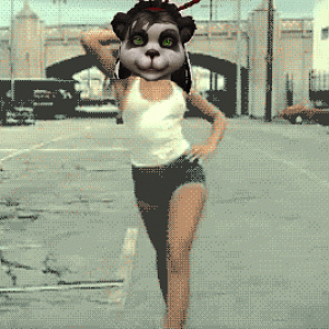 Yet another WoW face on dancing..