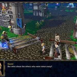 Chapter One featuring the gameplay and the new appearance of the village of Stranhbrad at the ending.