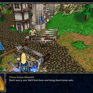 Chapter One featuring the gameplay and the new appearance of the village of Stranhbrad at the ending.