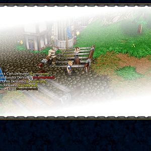 Chapter One featuring the gameplay and the new appearance of the village of Stranhbrad at scoreboard.