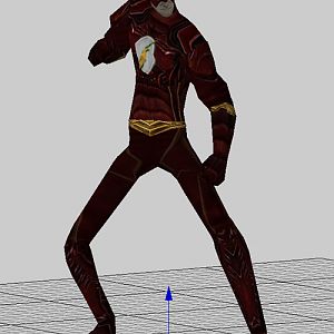 The Flash requested by my mate Andrew, animations are based on the Skills of his Project also uses Stand&Attack animations of Liu Kang.
Used for him