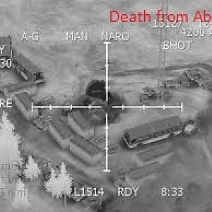 This is death from above that I am using a M102 Howitzer.