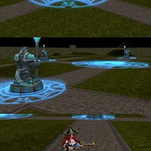 League of Legends mini project, wall texture are temporary.