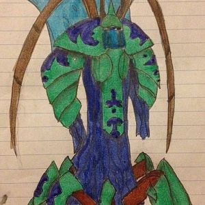 Rough draft of the design and color scheme we went with