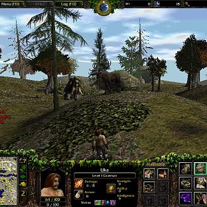 Giant Elk and Mammoth