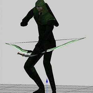 Green Arrow requested by my mate Andrew, animations are based on the Skills of his Project.
Used for him a Base Mesh I made out of NeilCatorce models