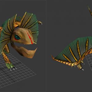 Yian-Kut-Ku for Monster Hunter project.