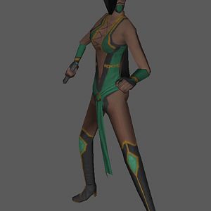 Jade requested by my mate Andrew, animations are based on the Skills of his Project.
Used for him a Base Mesh I made out of NeilCatorce models with t