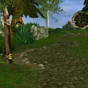 Something is lurking in the woods.