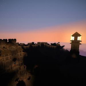 The citadel with my own test Texture pack.
