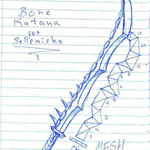 Bone Katana Concept
