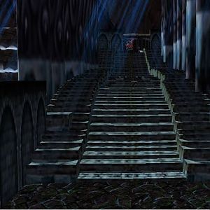 stairs, tough unfinished