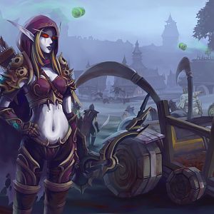 wow   victory for sylvanas  by lamierfang d5aafy7