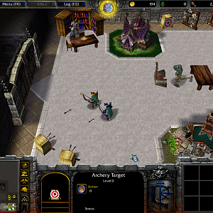 Some random archers shooting at some targets. Ho-hum...