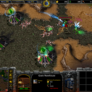 Nerubian Towers can fend off the waves of enemies coming for a while.