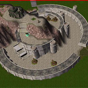 working on minas tirith wc3