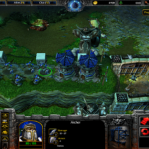 Prepare units on walls to help defend