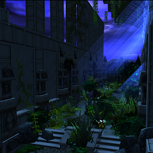 Overgrown Hallway