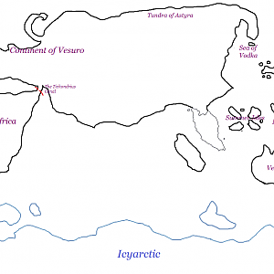 Brand New! RACC Vestroya Map! (Labelled Variant A)